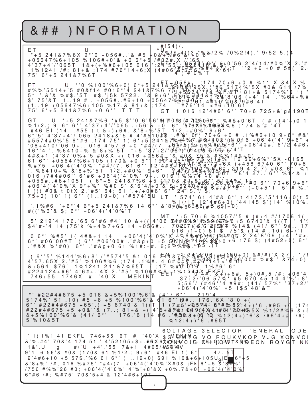 VocoPro AIR-NET manual ###Nformation, 5614/T 