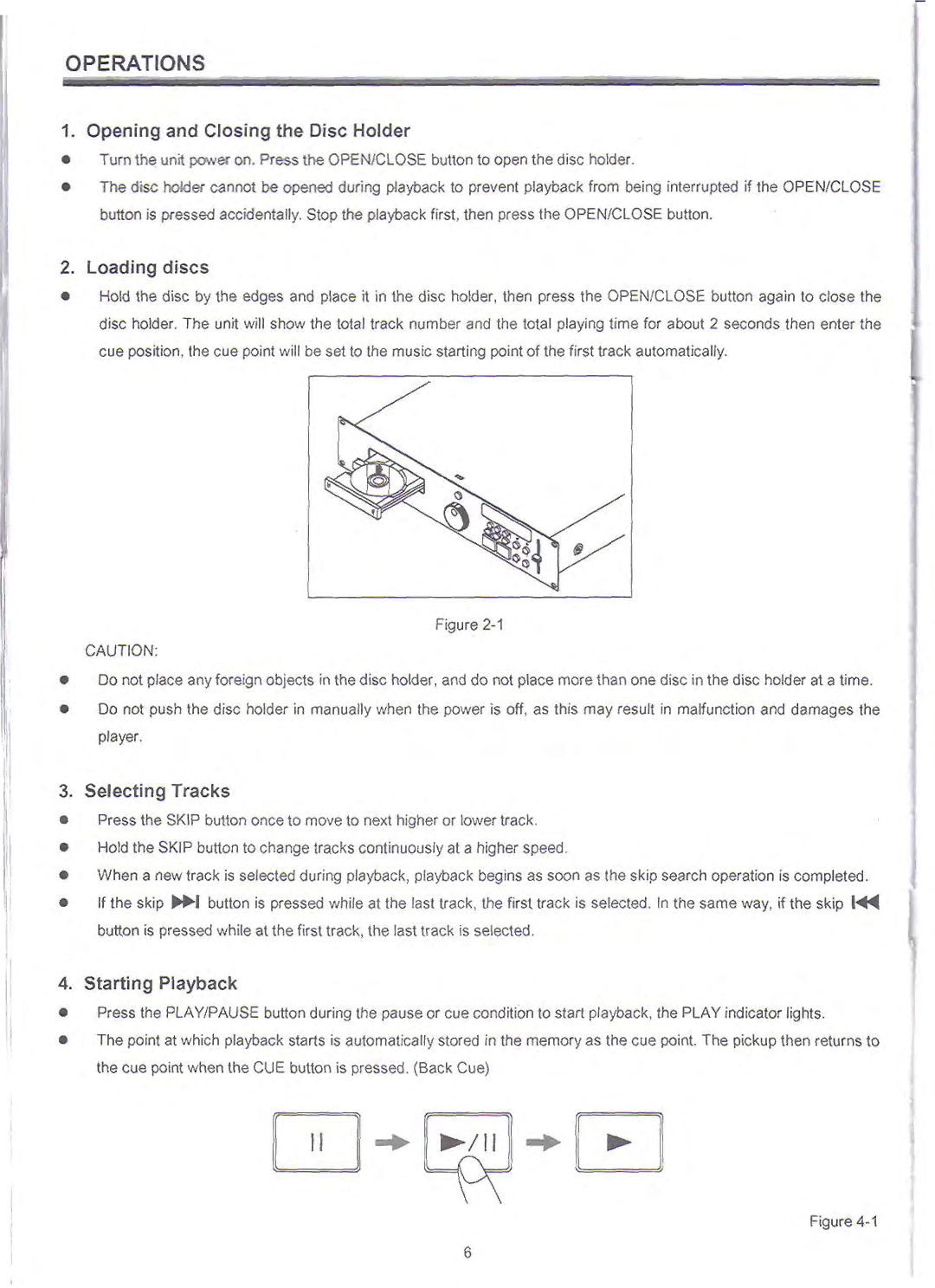 VocoPro CDG-4000 manual 