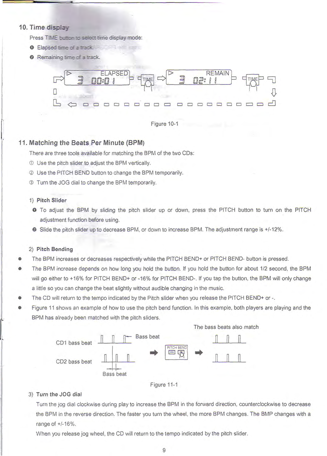 VocoPro CDG-4000 manual 