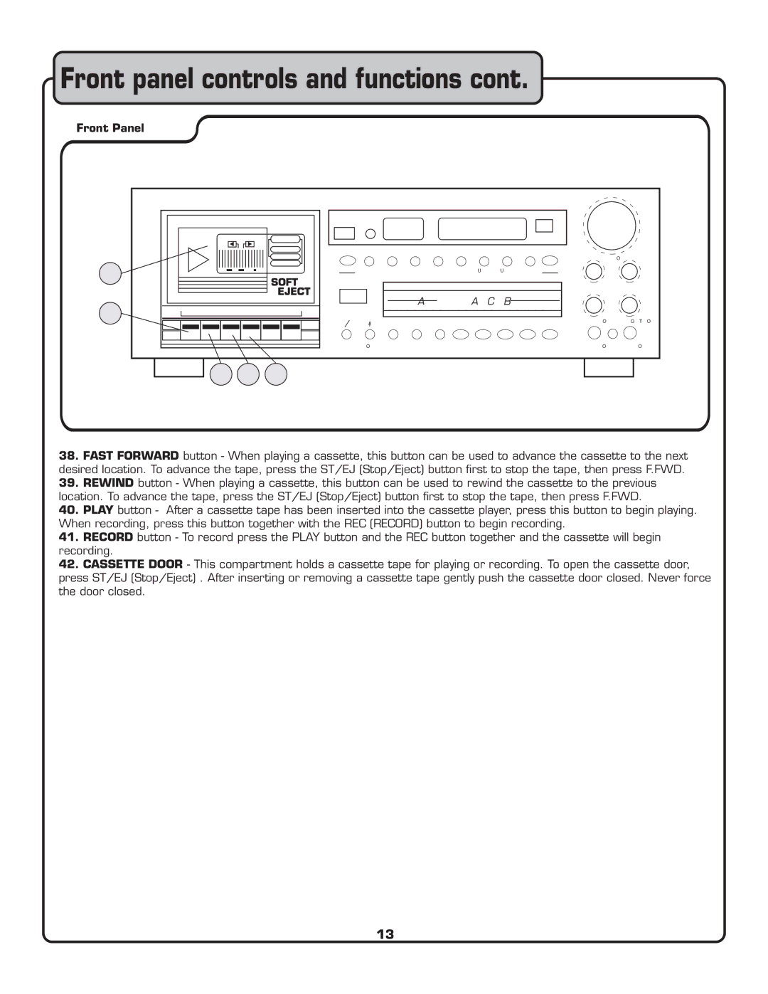 VocoPro CDG-X3P owner manual Power 