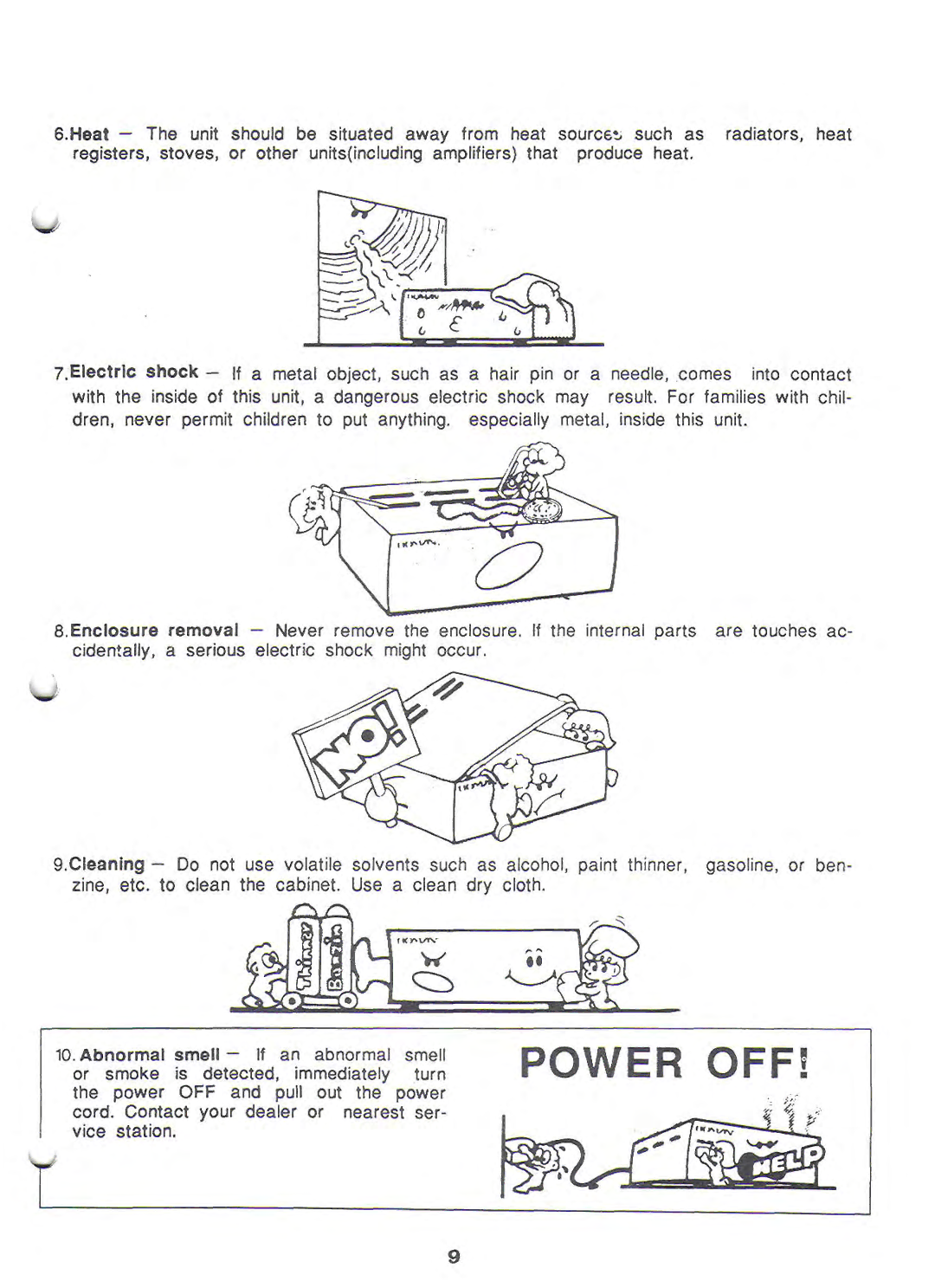 VocoPro DA-3050K manual 