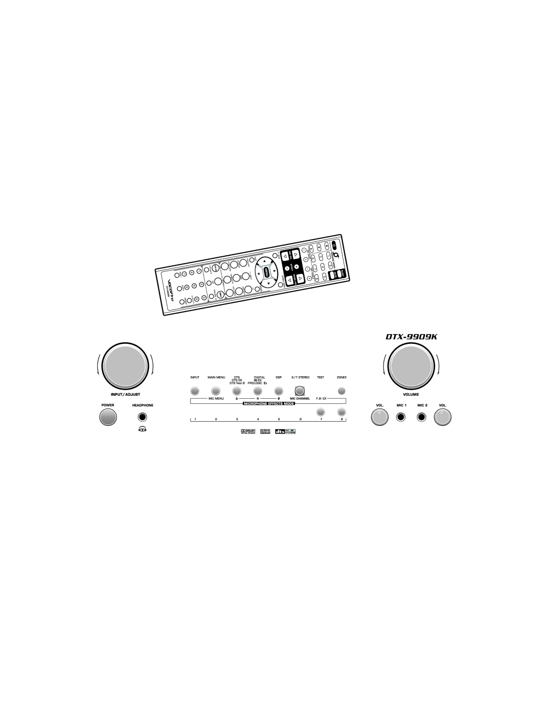 VocoPro DTX-9909K owner manual 