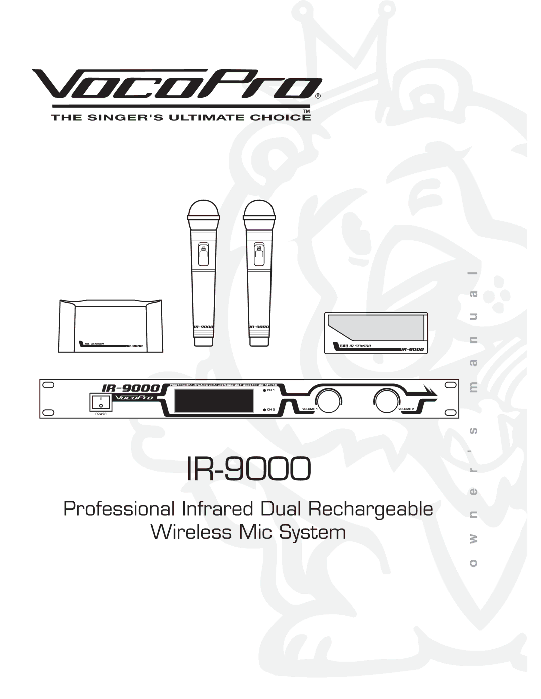 VocoPro IR-9000 owner manual 