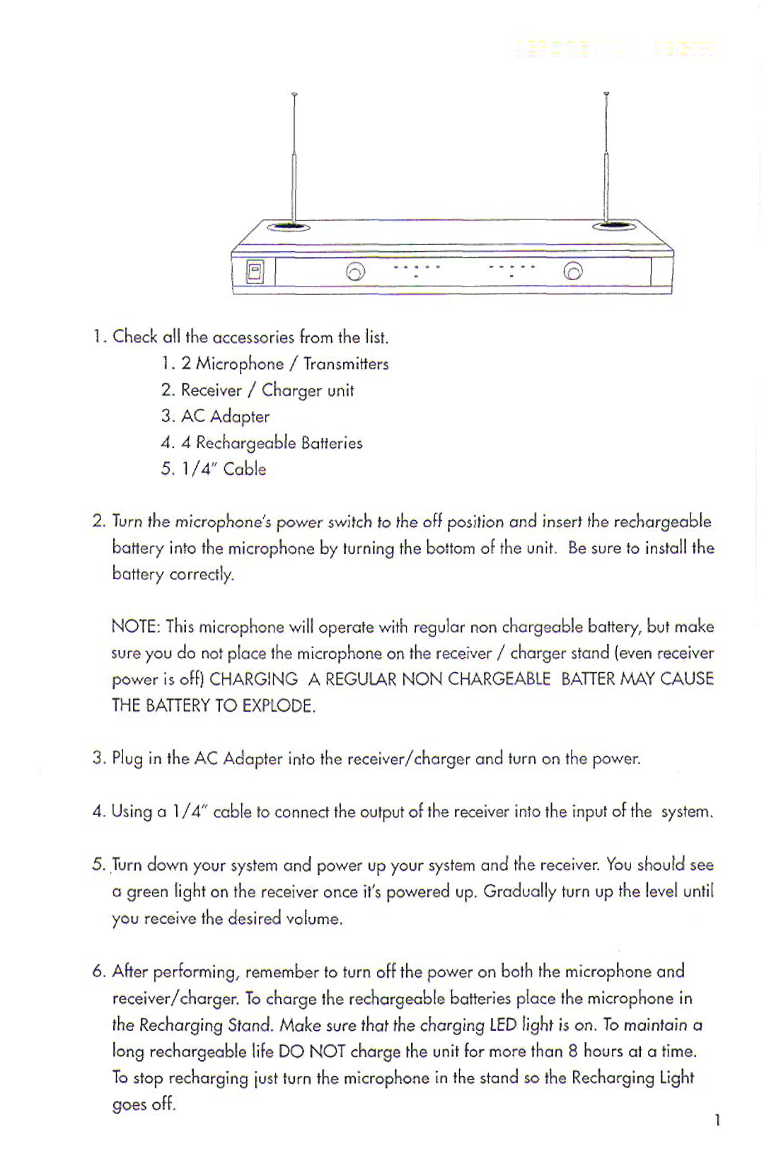 VocoPro VHF-77 manual 