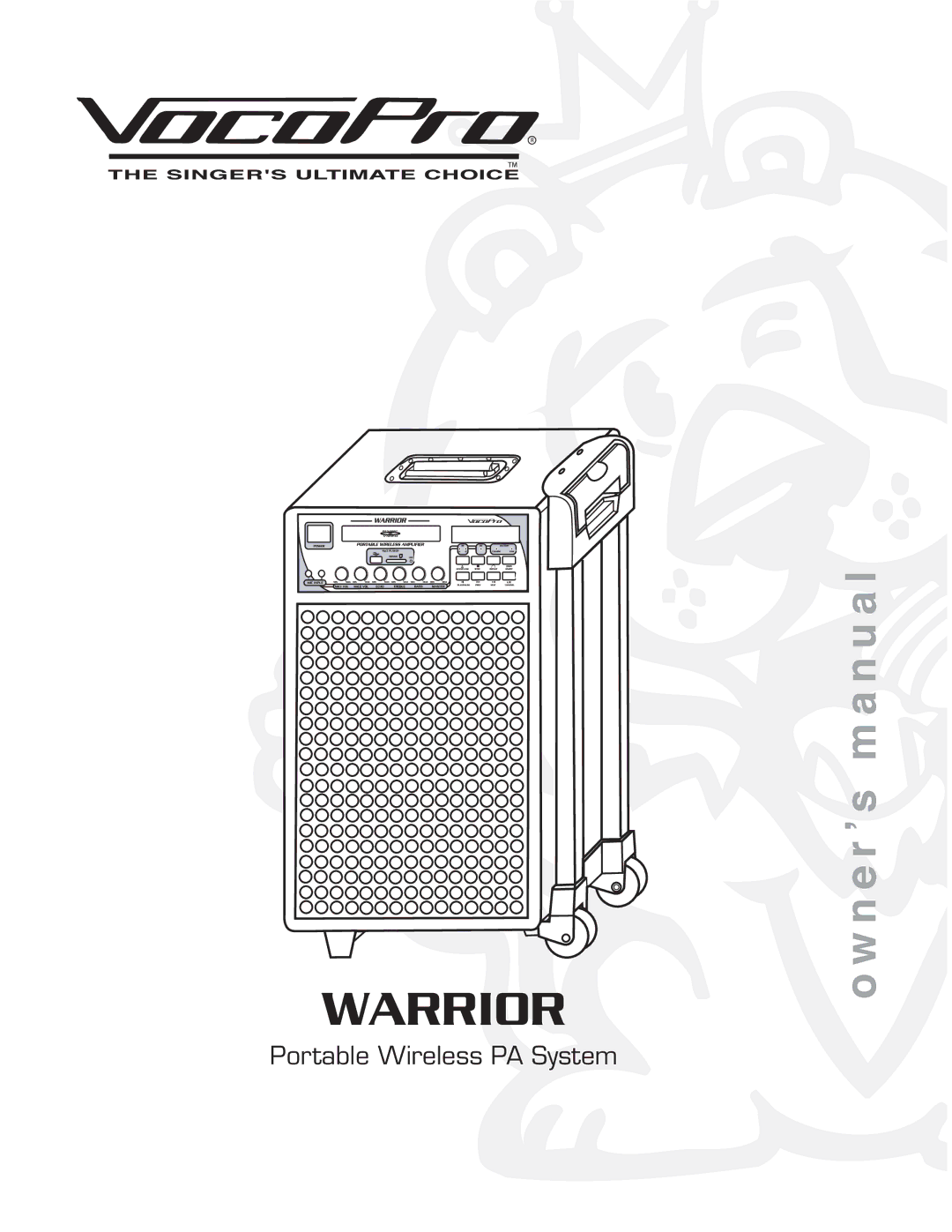 VocoPro WARRIOR manual 22/2 