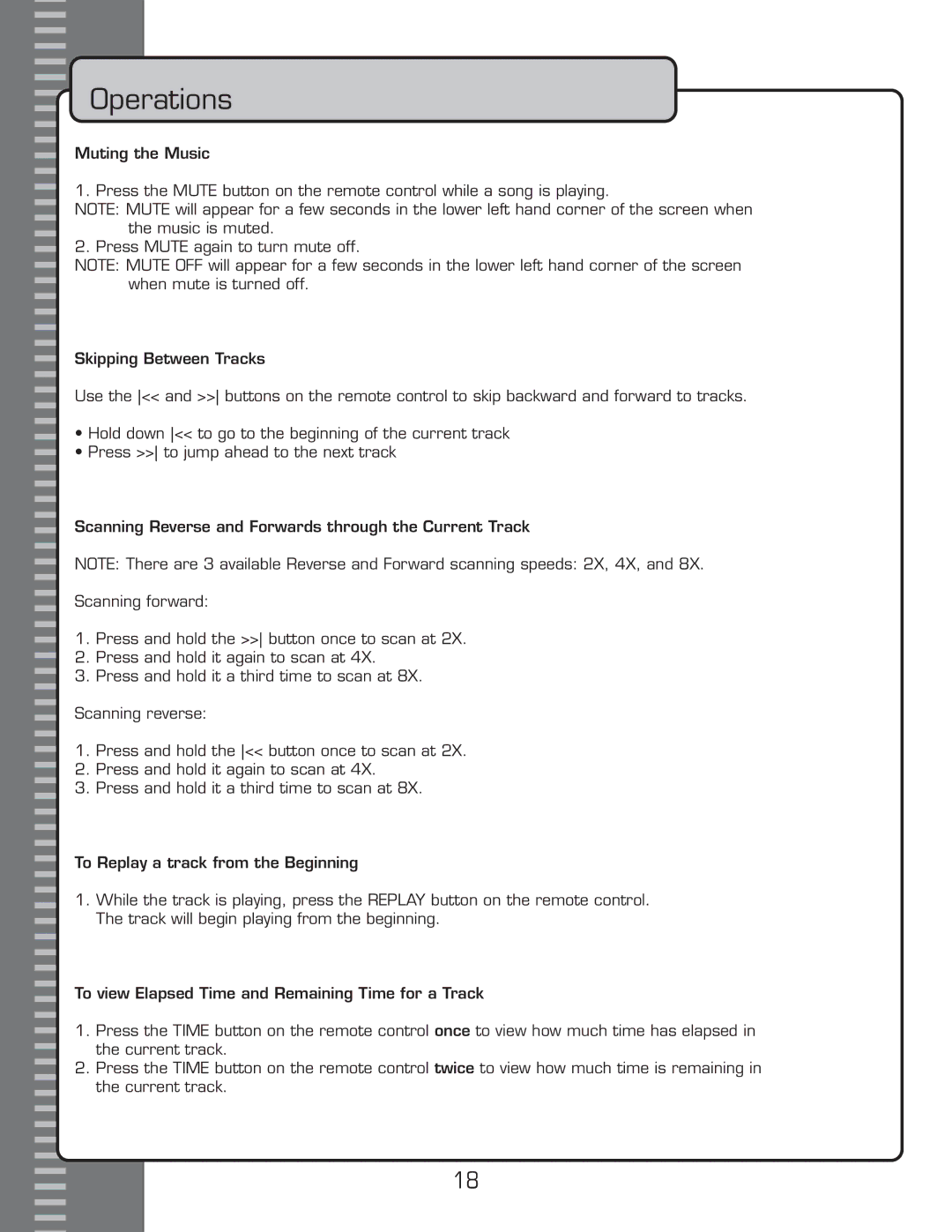 VocoPro x manual ÕÌˆ˜ÊÌ…iÊÕÃˆV, Žˆ««ˆ˜Ê iÌÜii˜Ê/ÀVŽÃ, ˜˜ˆ˜Ê,iÛiÀÃiÊ˜`ÊœÀÜÀ`ÃÊÌ…ÀœÕ…ÊÌ…iÊ ÕÀÀi˜ÌÊ/ÀVŽ 