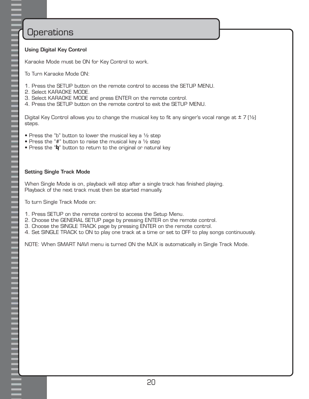 VocoPro x manual 1Ãˆ˜ÊˆˆÌÊiÞÊ œ˜ÌÀœ, Steps, IÌÌˆ˜Ê-ˆ˜iÊ/ÀVŽÊœ`i 