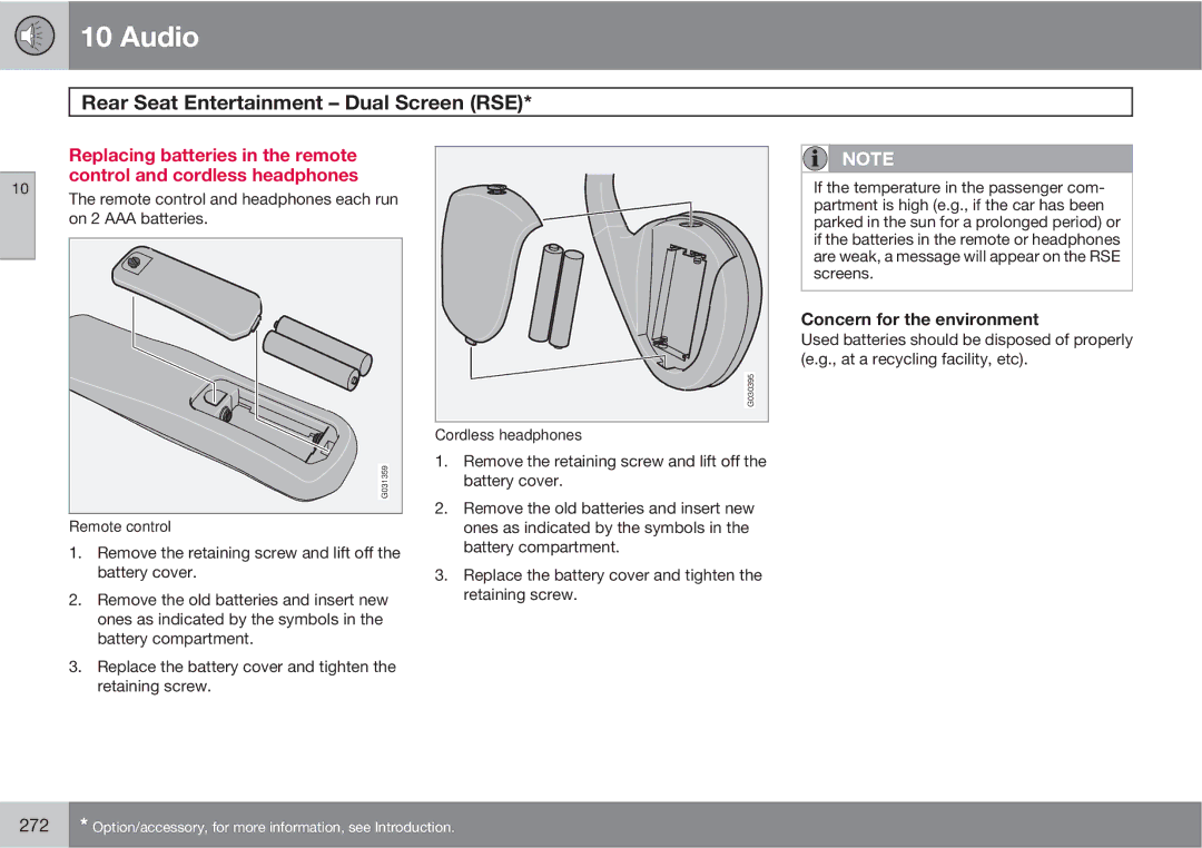 Volvo XC90 owner manual Concern for the environment 