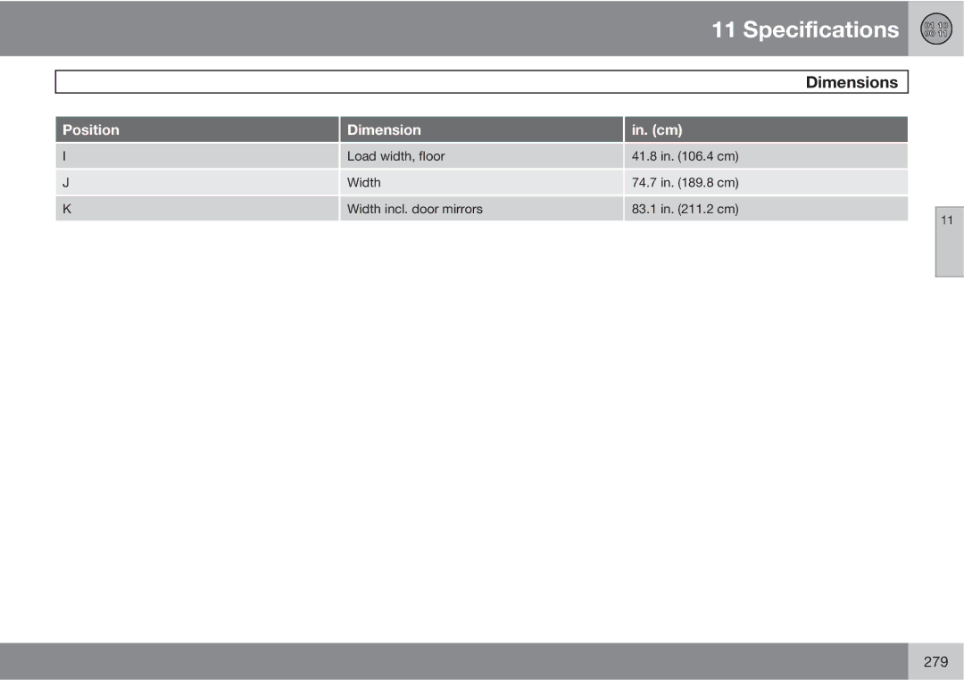 Volvo XC90 owner manual 279 