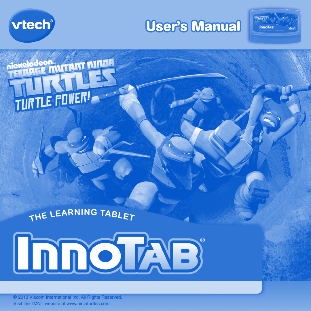 VTech 1 InnoTab user manual User’s Manual 