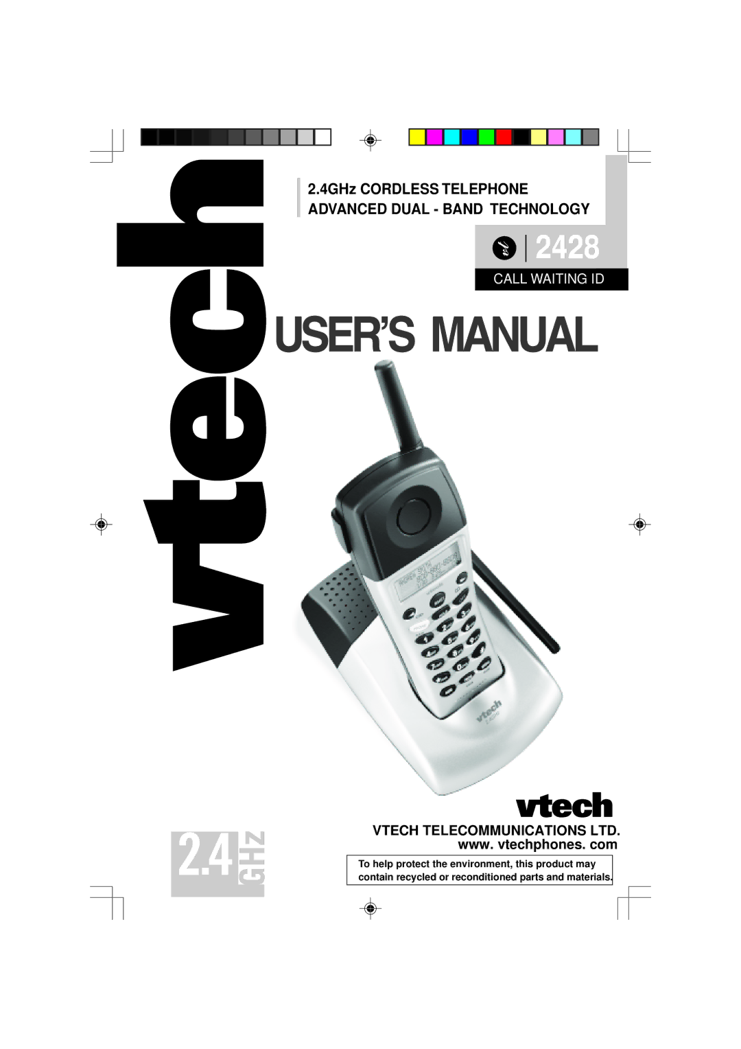 VTech 2428 manual 