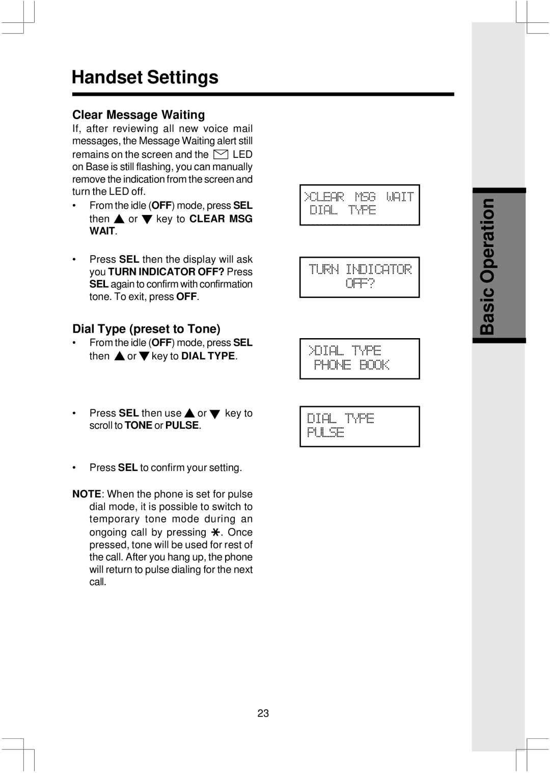 VTech 2625 important safety instructions 
