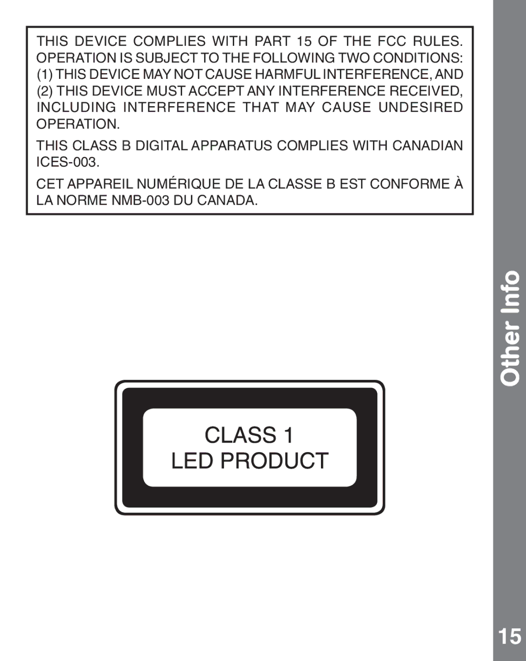 VTech 91-002584-000 user manual Other Info 