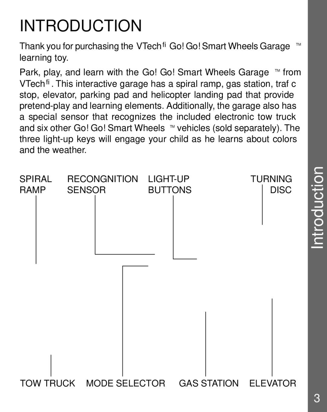 VTech 91-002594-000 user manual Introduction 