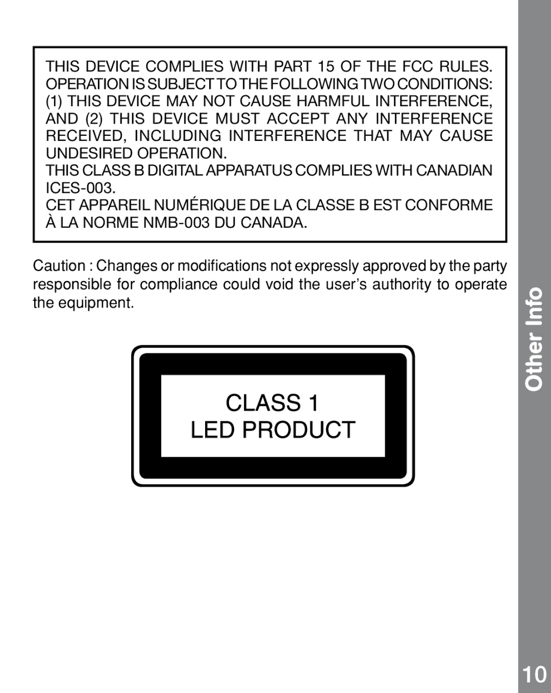 VTech 91-002690-005 user manual ICES-003 