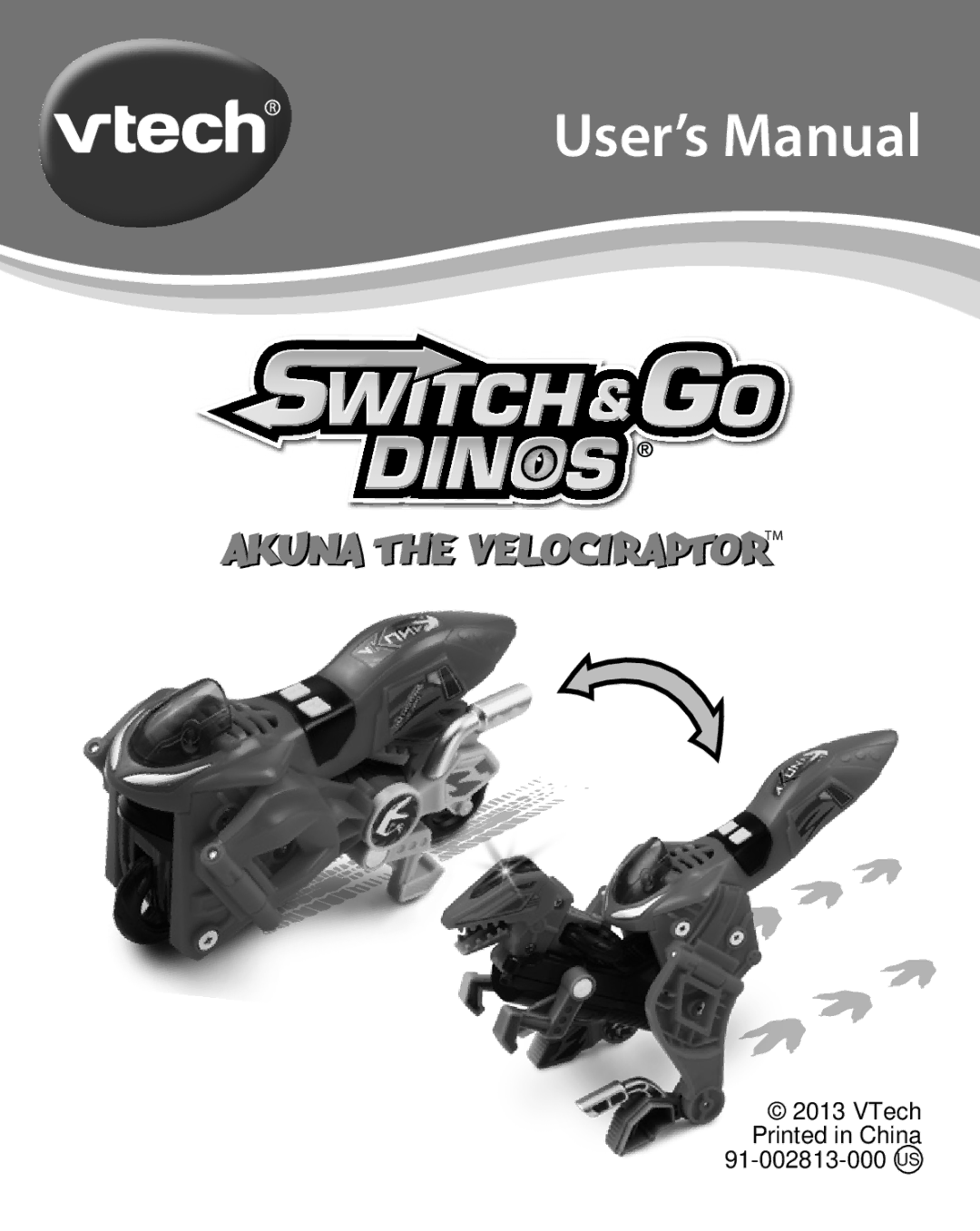 VTech 91-002813-000 US user manual User’s Manual 