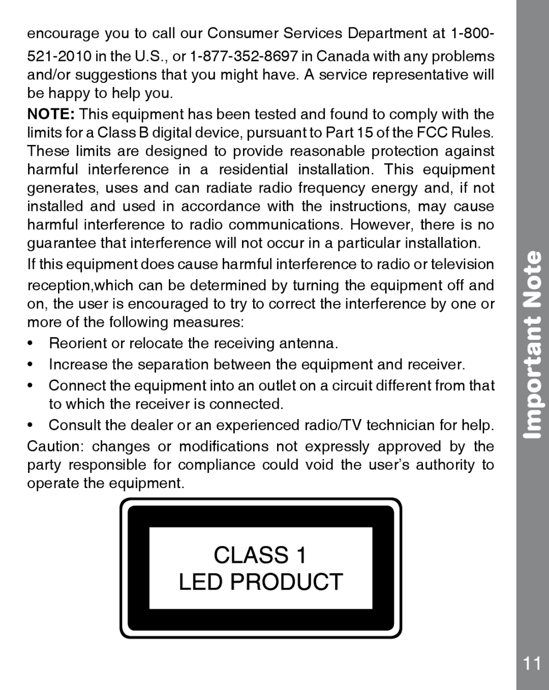 VTech 91-002815-008 user manual Important Note 