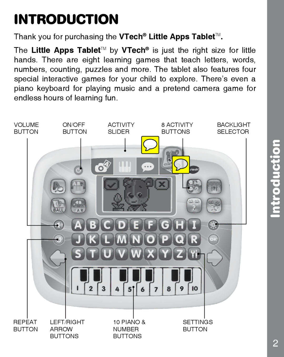 VTech 91-002815-008 user manual Introduction 