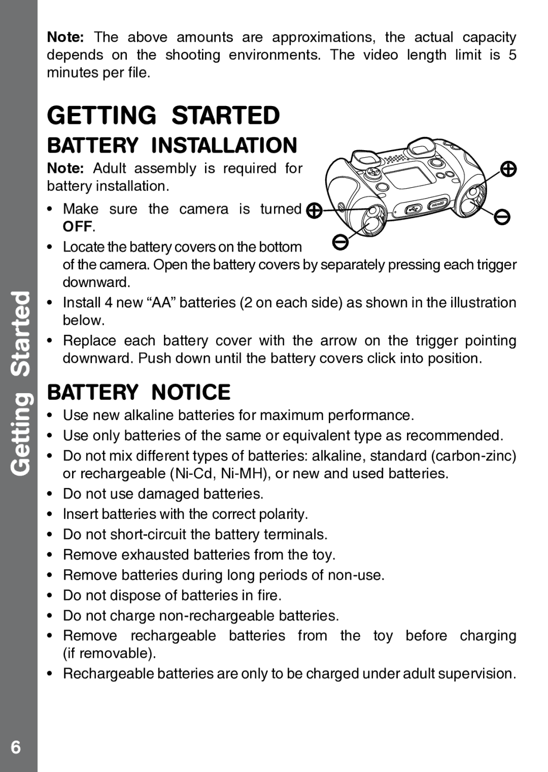 VTech 91-002843-000 user manual Getting Started 