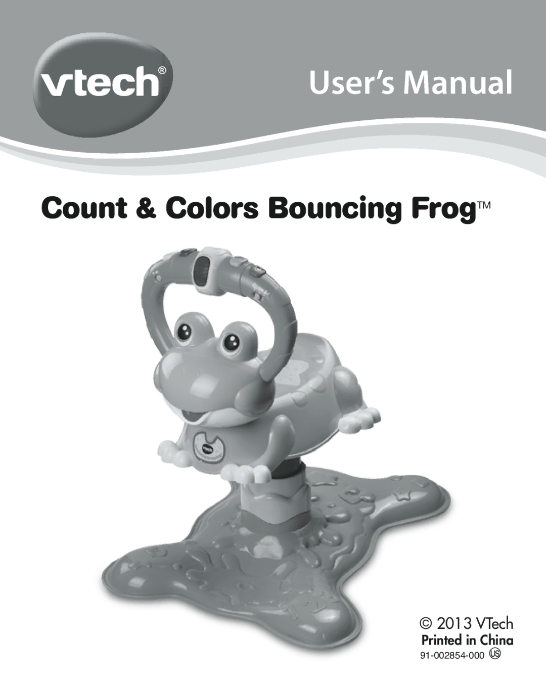 VTech 91-002854-000 user manual User’s Manual 