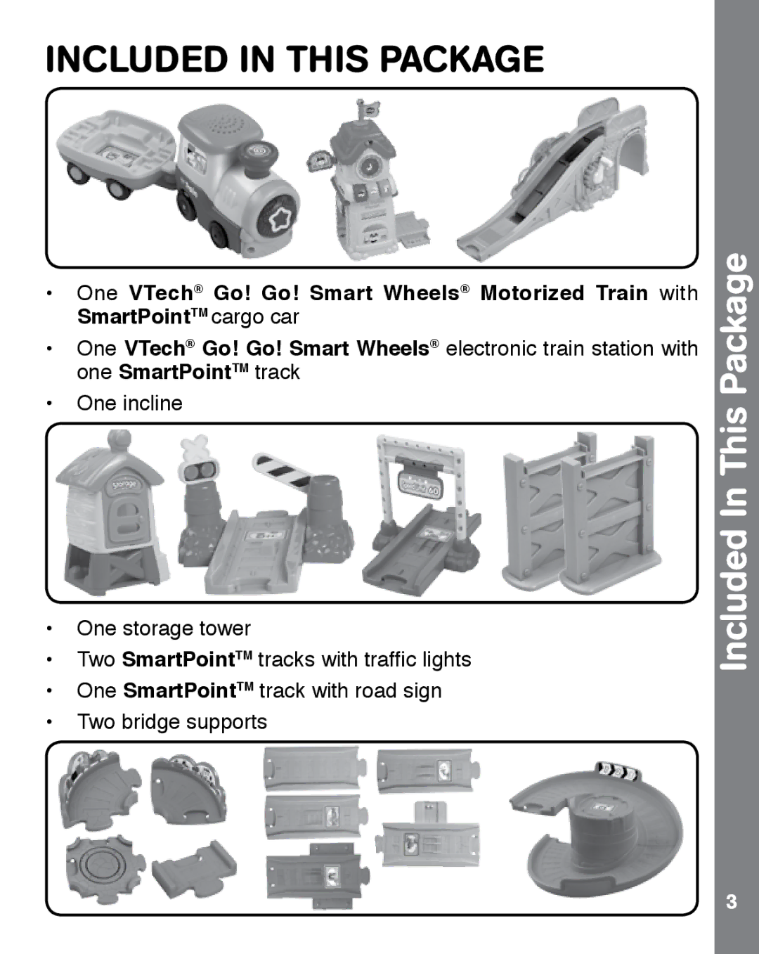 VTech 91-002858-007 user manual Included in this Package, Included In This Package 