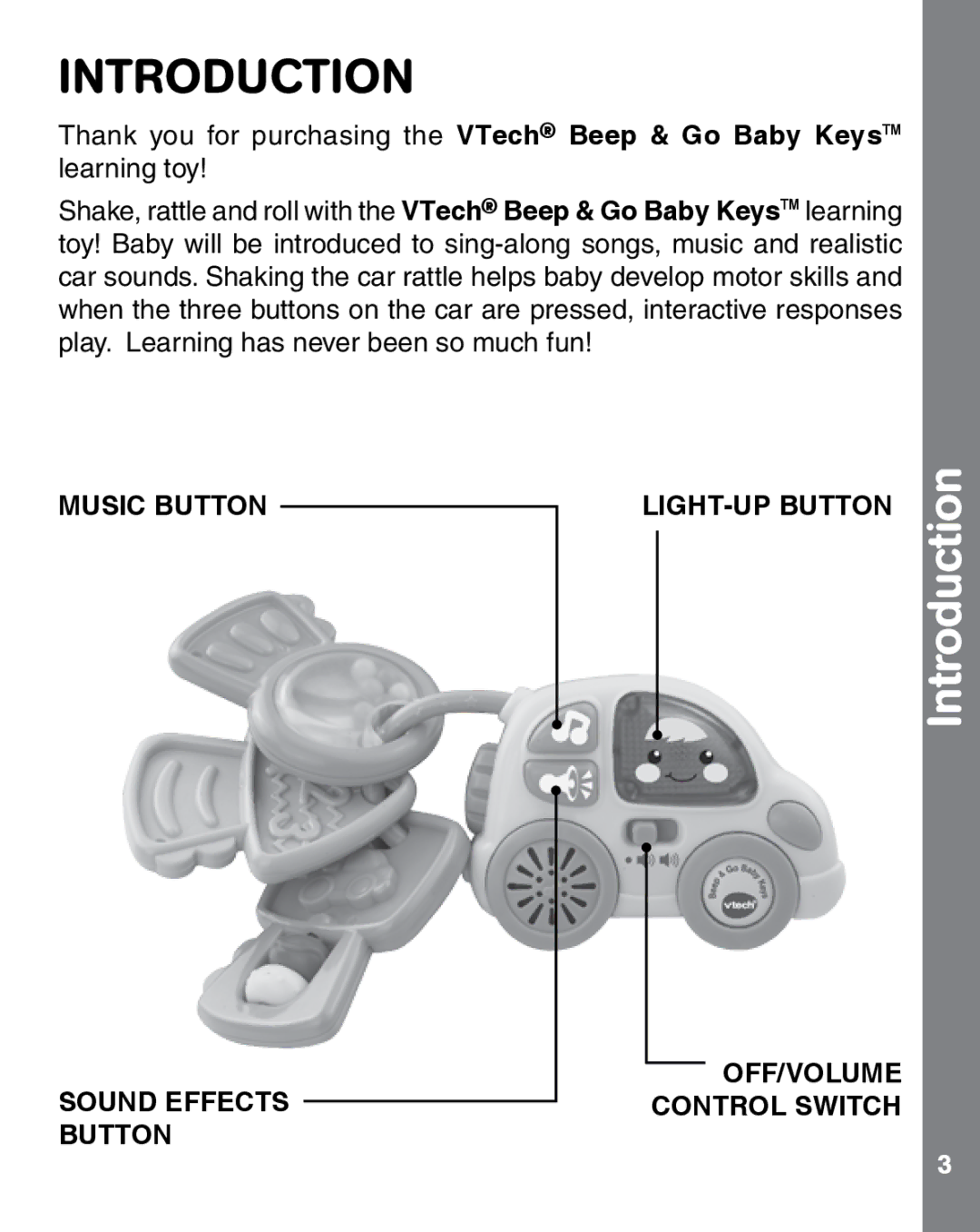 VTech 91-002887-006 user manual Introduction 