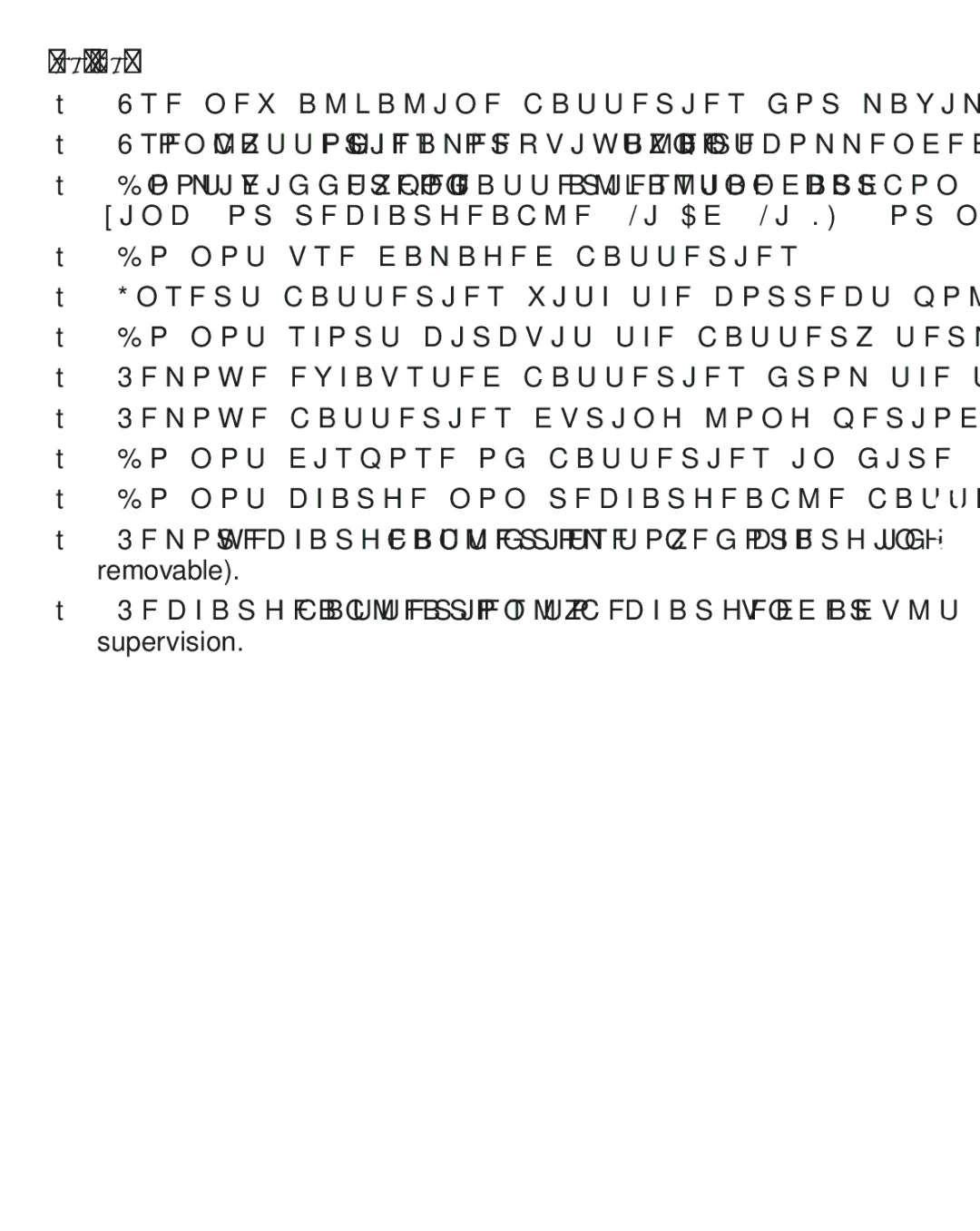 VTech 91-002904-006 user manual Battery Notice 