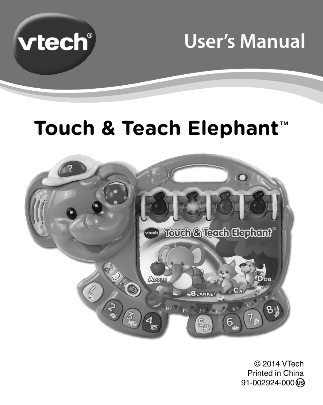 VTech 91-002924-000 user manual User’s Manual 