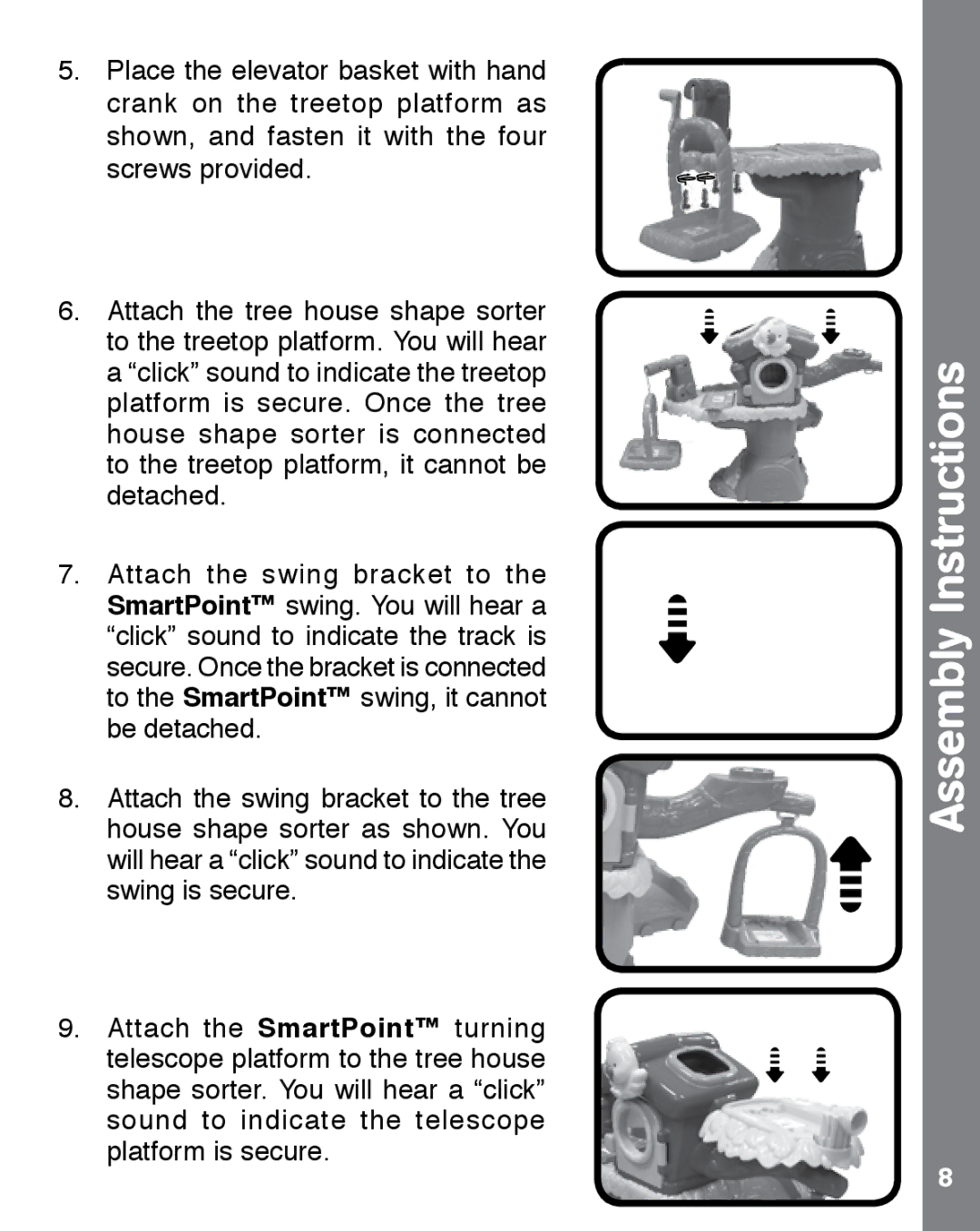 VTech 91-002932-000 user manual Assembly Instructions 