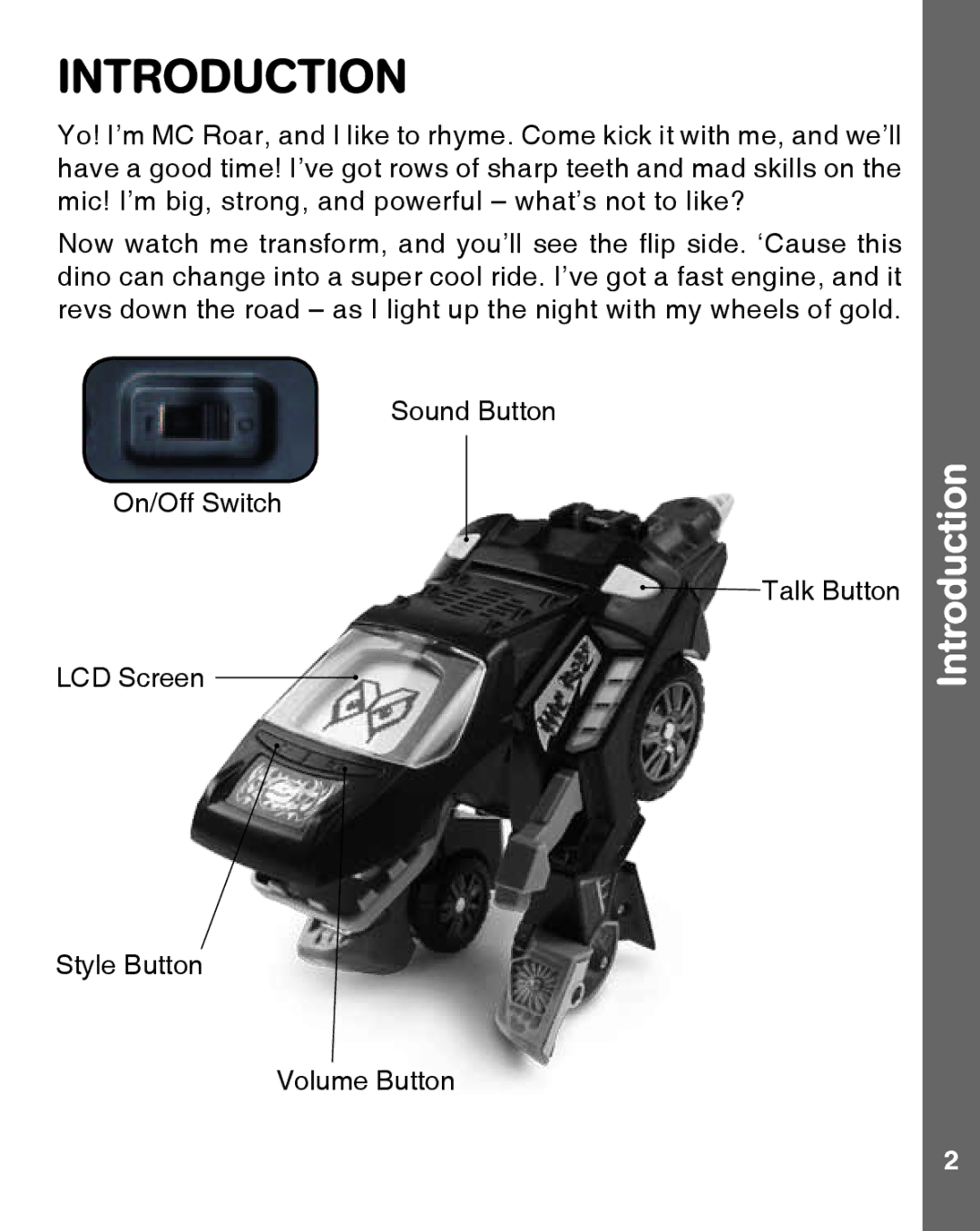 VTech 91-009633-007 US user manual Introduction 