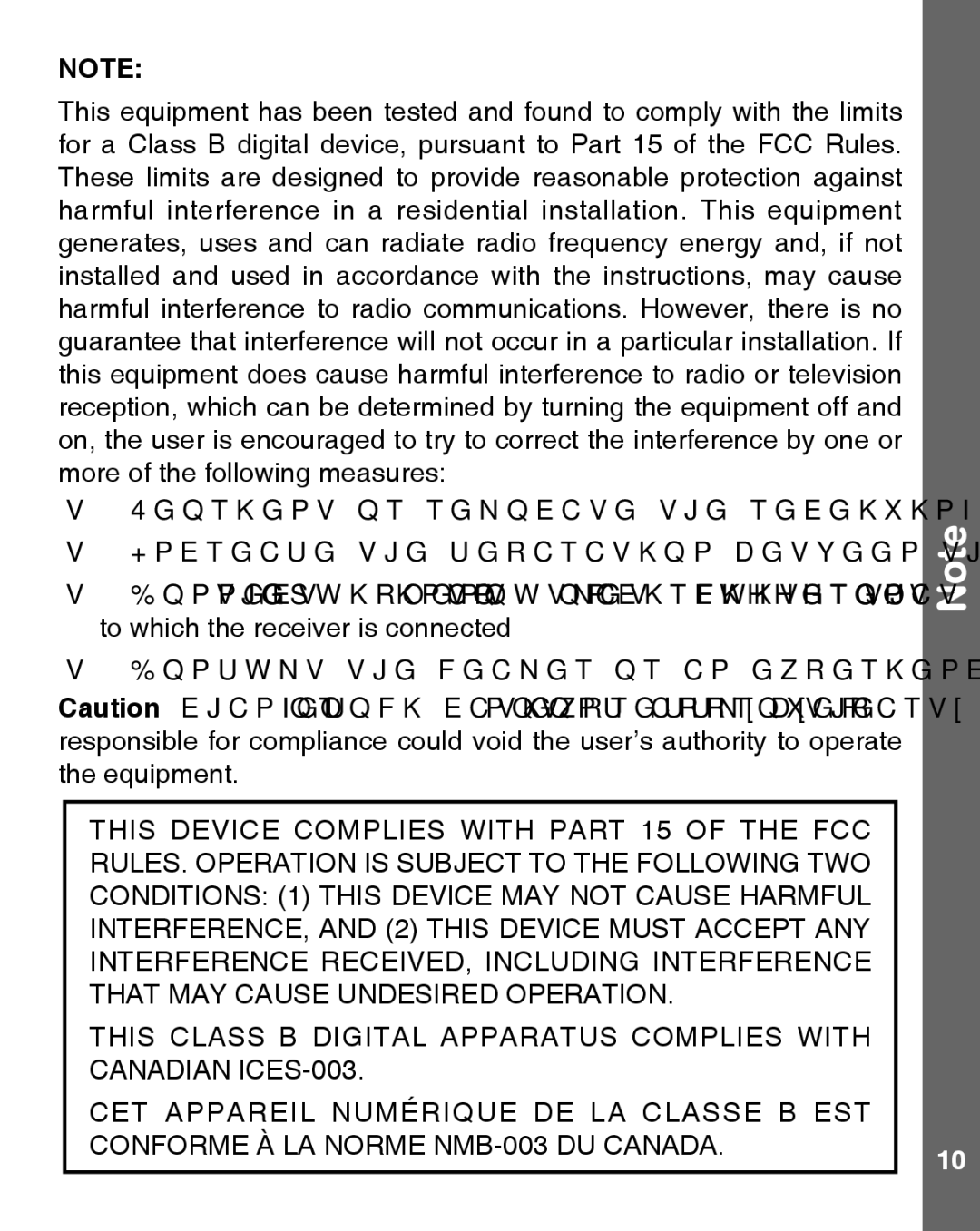 VTech 91-009642-000 user manual 