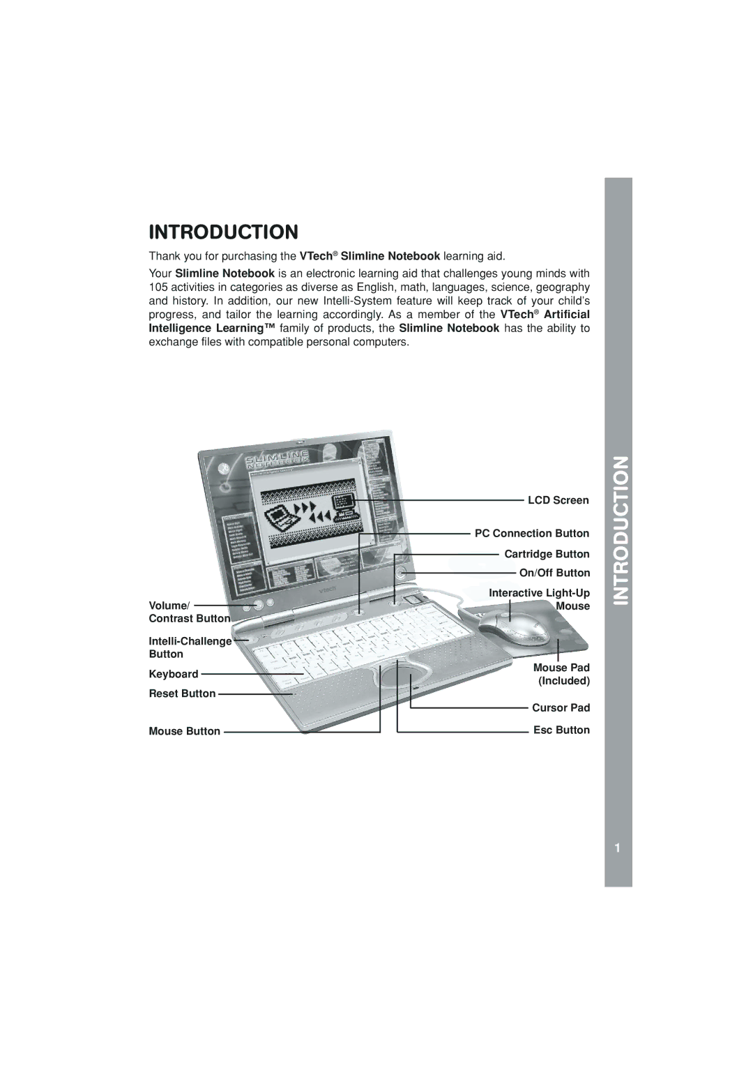 VTech 91-01592-006 user manual Introduction 