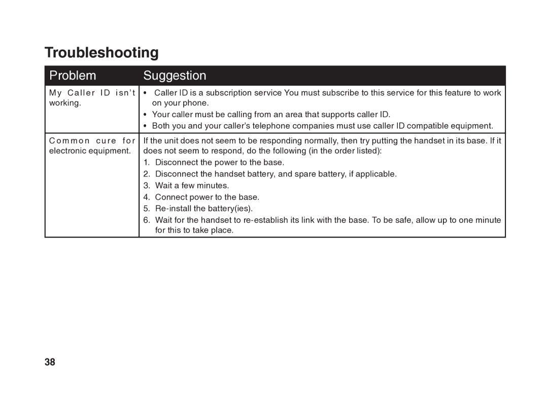 VTech BS5822 user manual For this to take place 