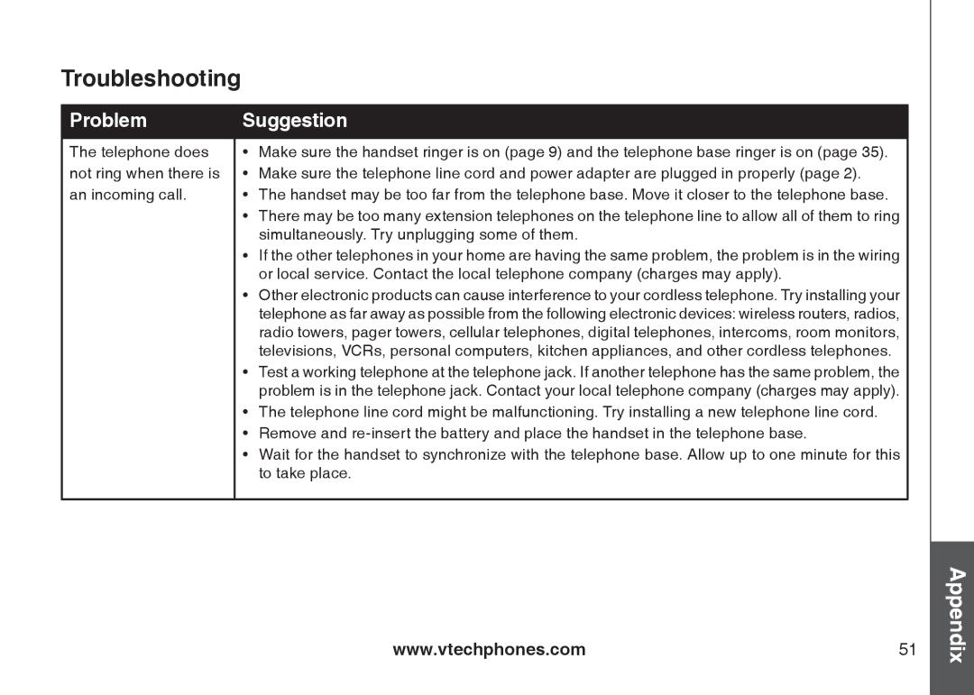 VTech CS5121-3, CS5121-2, CS5122-3, CS5121-4 important safety instructions To take place 