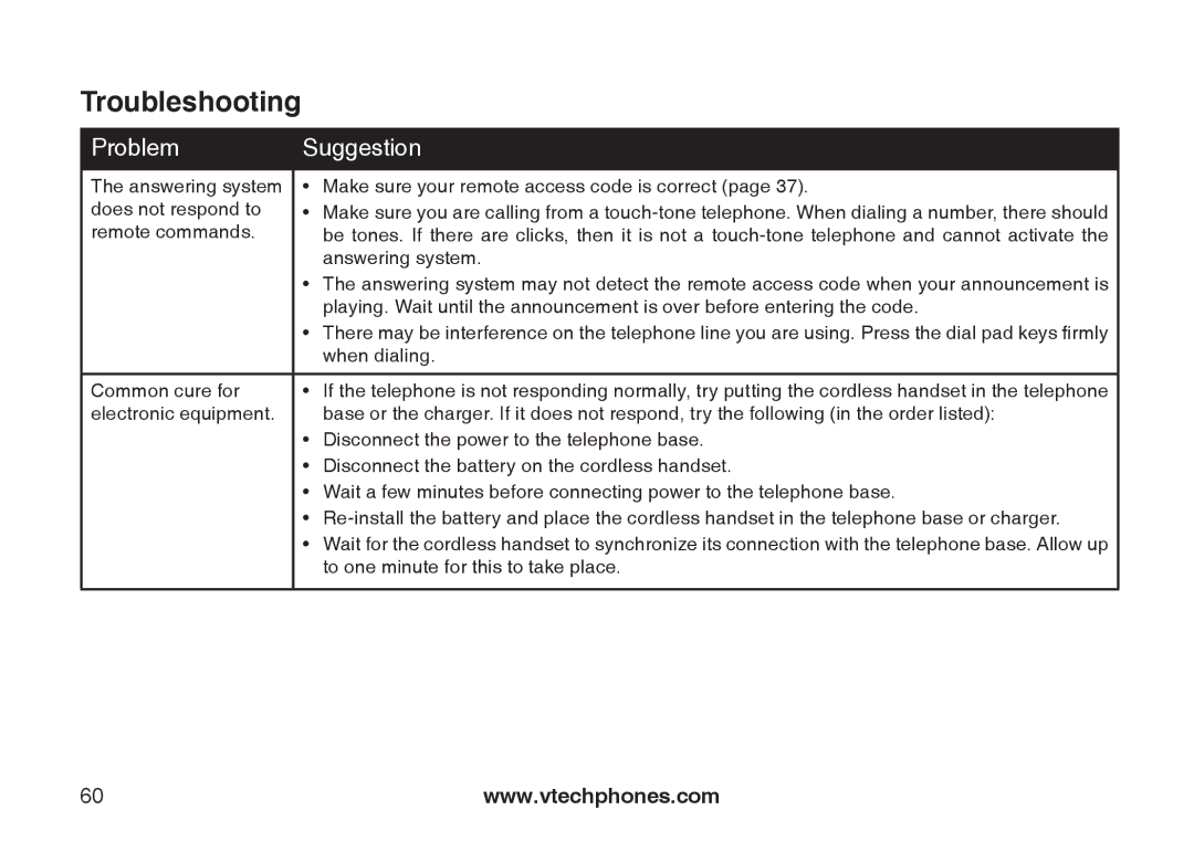 VTech DS6121-3, DS6121-2, DS6121-5, DS6122-5 user manual To one minute for this to take place 