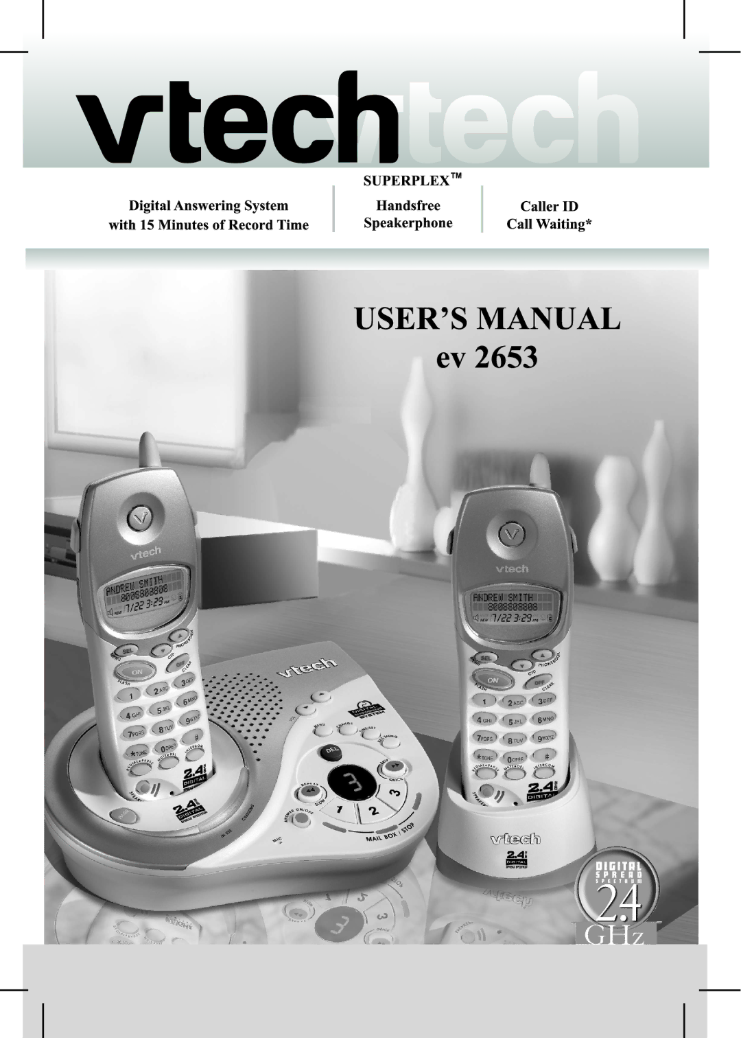 VTech ev 2653 manual 