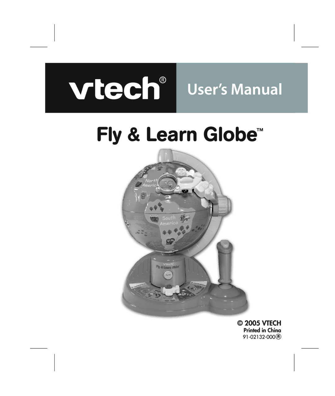 VTech Fly & Learn Globe manual 