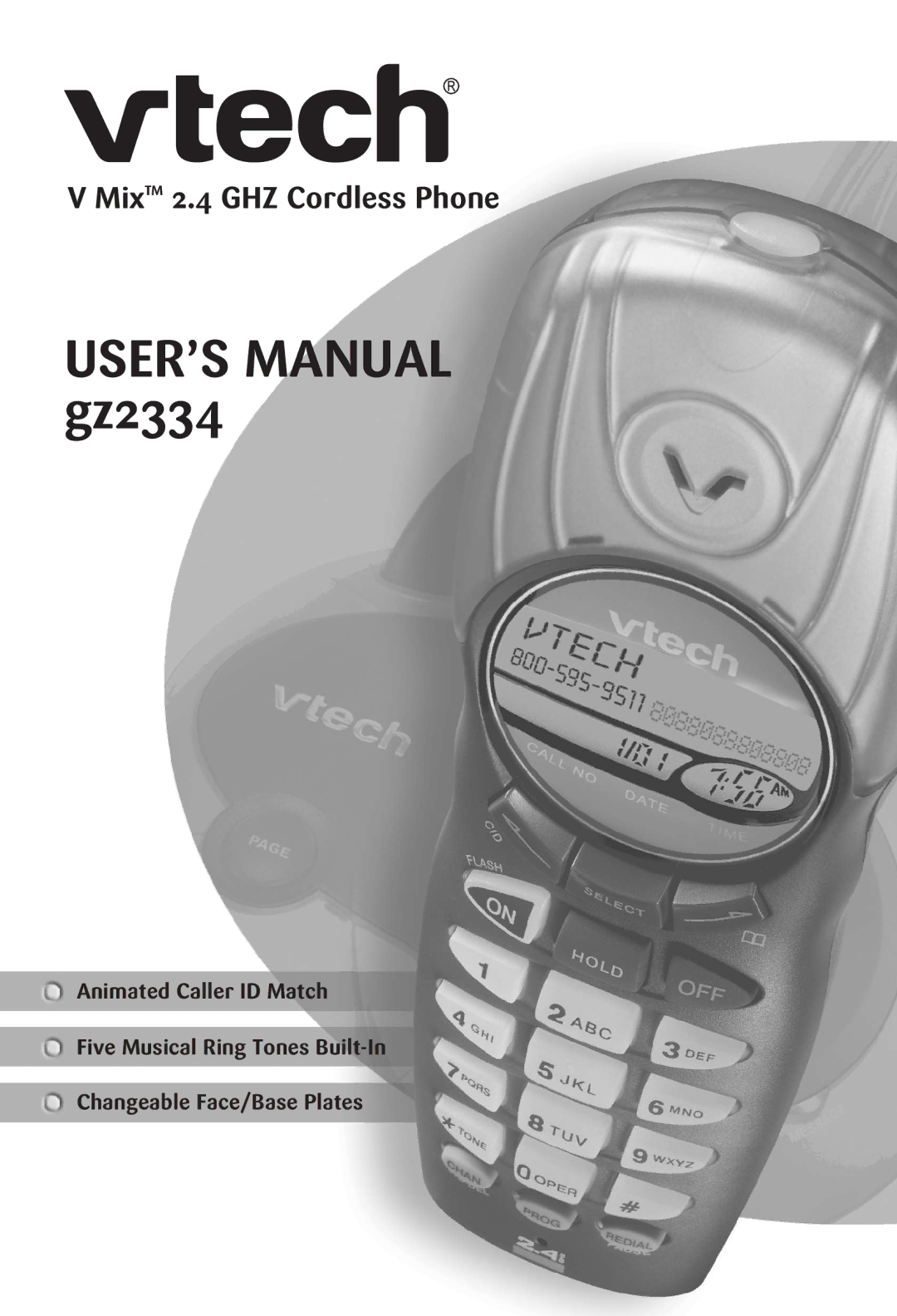 VTech user manual USER’S Manual gz2334 