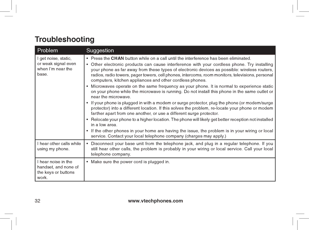 VTech gz2338, gz2335 user manual Near the microwave 