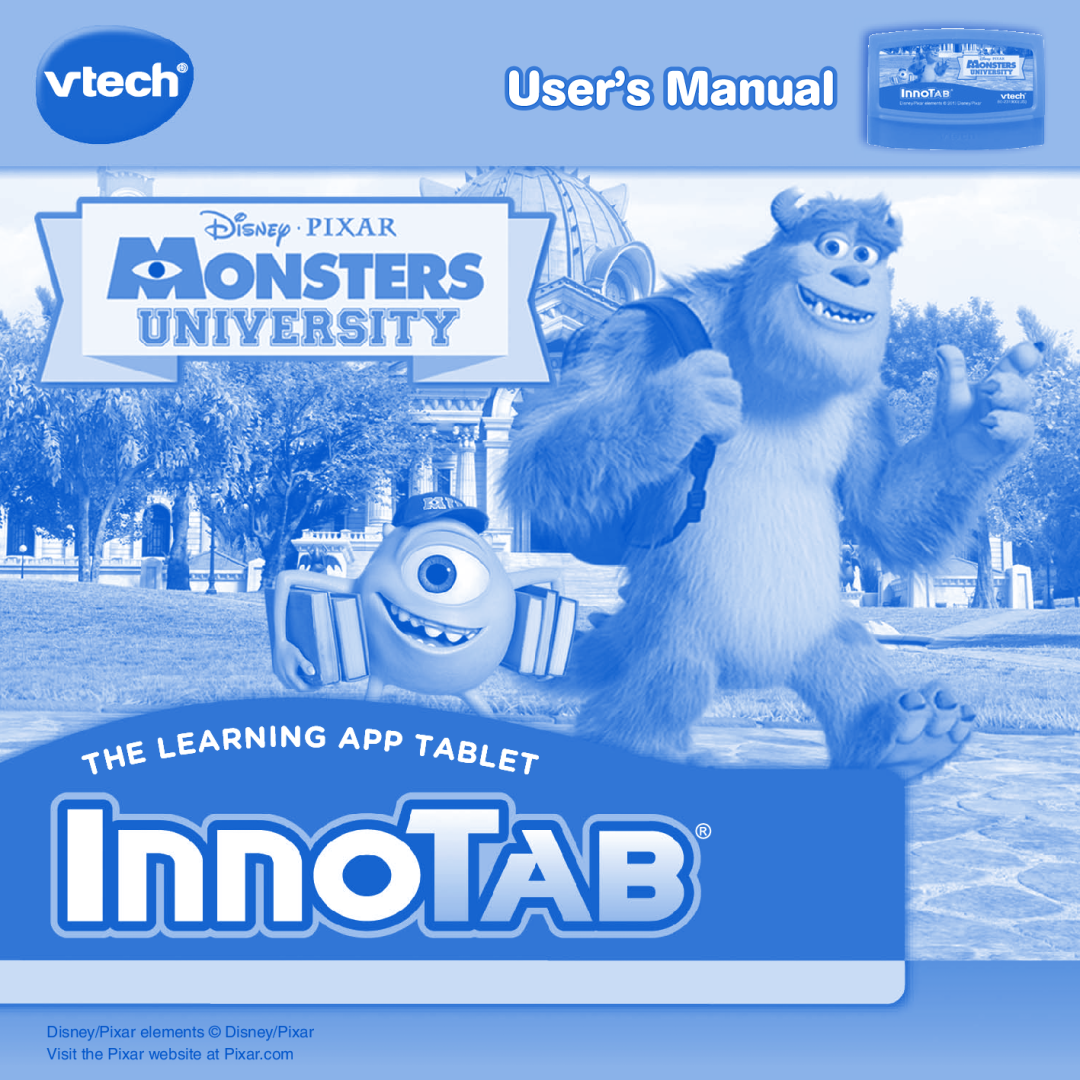 VTech innotab user manual User’s Manual 