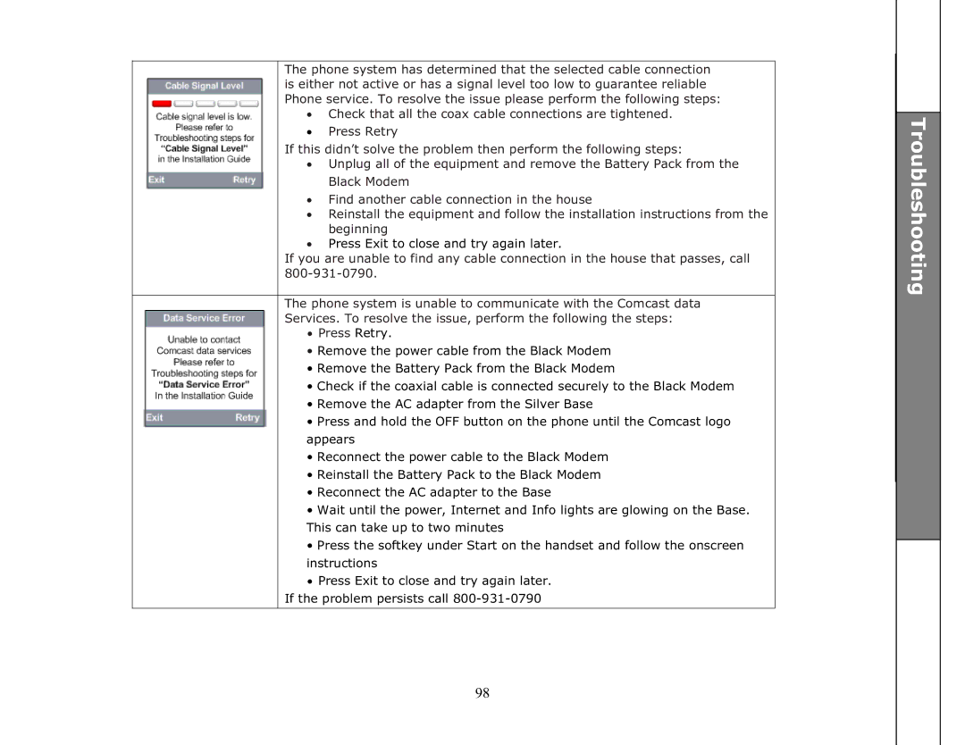 VTech ip8301 manual TroubleshootingTroubleshooting 