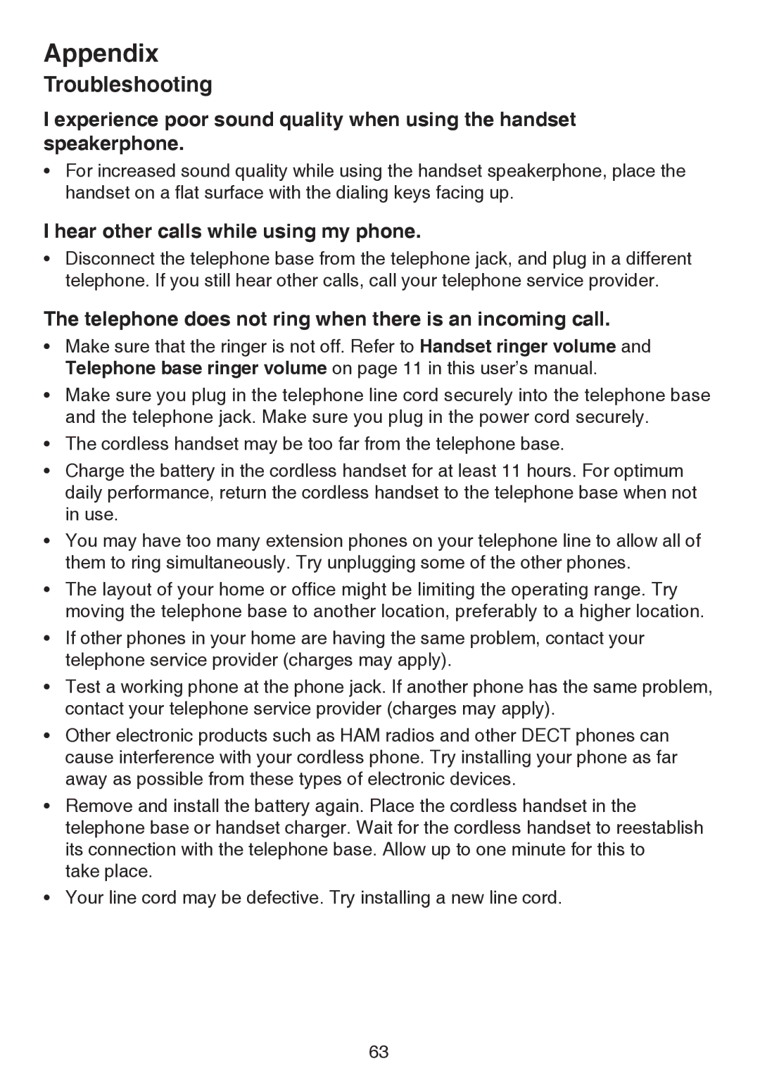 VTech LS6195-16, LS6195-17, LS6195-15, LS6195-13 user manual Hear other calls while using my phone 