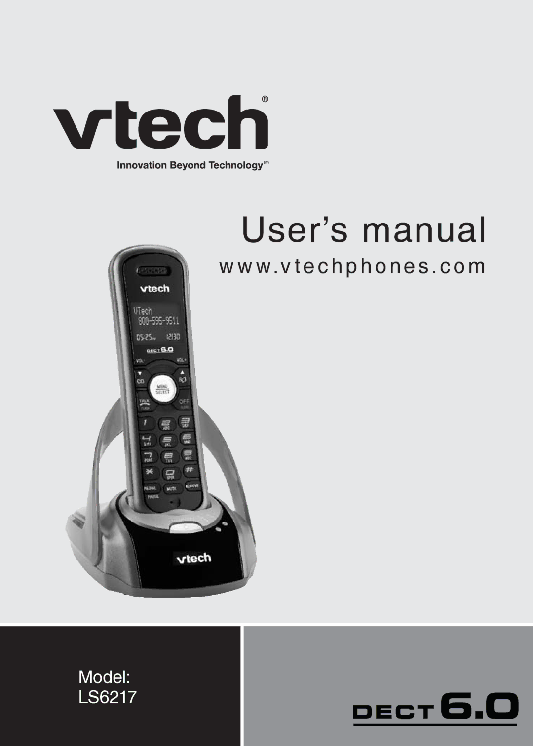 VTech LS6217 user manual User’s manual 