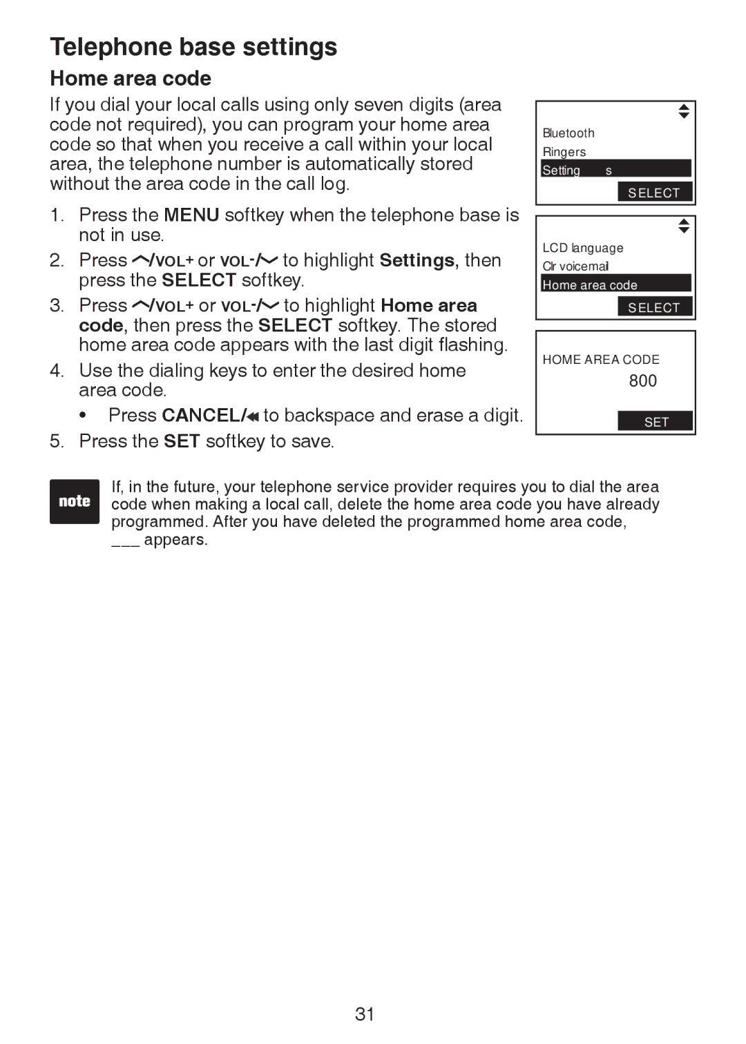 VTech LS6245 user manual 800 