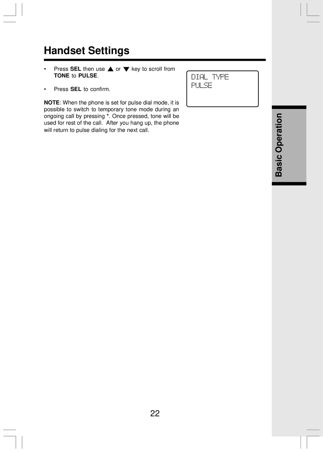 VTech Mi6821 user manual Handset Settings 