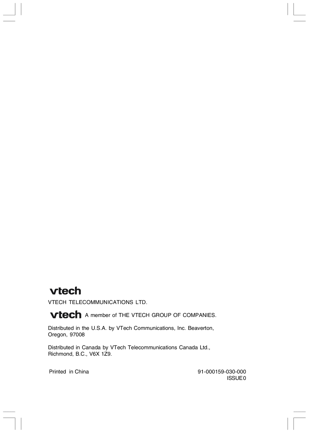 VTech Mi6821 user manual ISSUE0 