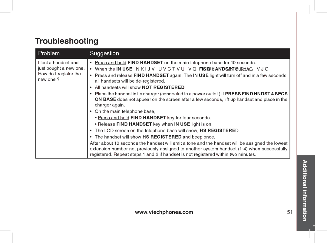 VTech MI6889 user manual Charger again 