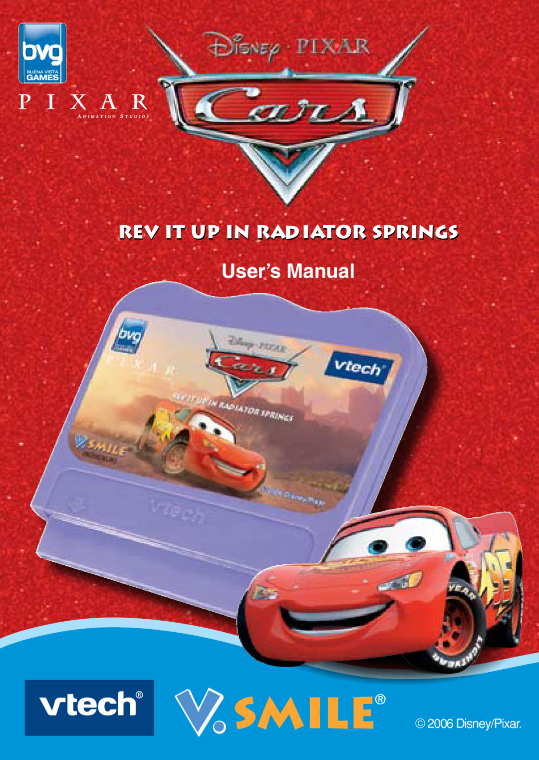 VTech REV IT UP IN RADIATOR SPRINGS user manual User’s Manual 