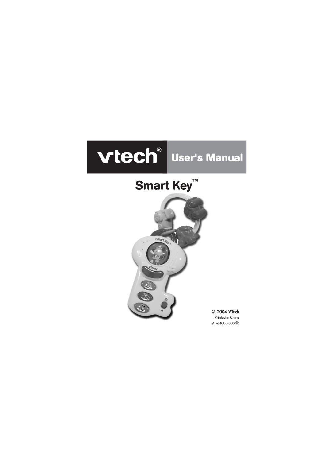 VTech Smart Key user manual 