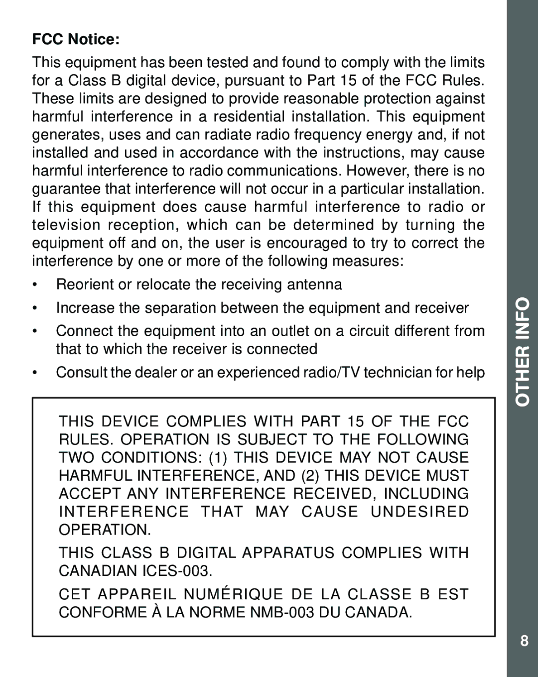 VTech Smart Key user manual Other Info 